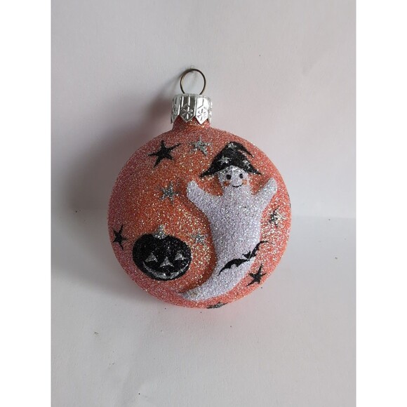 Patricia Breen Ghostly Medallion Halloween Ornament 2003